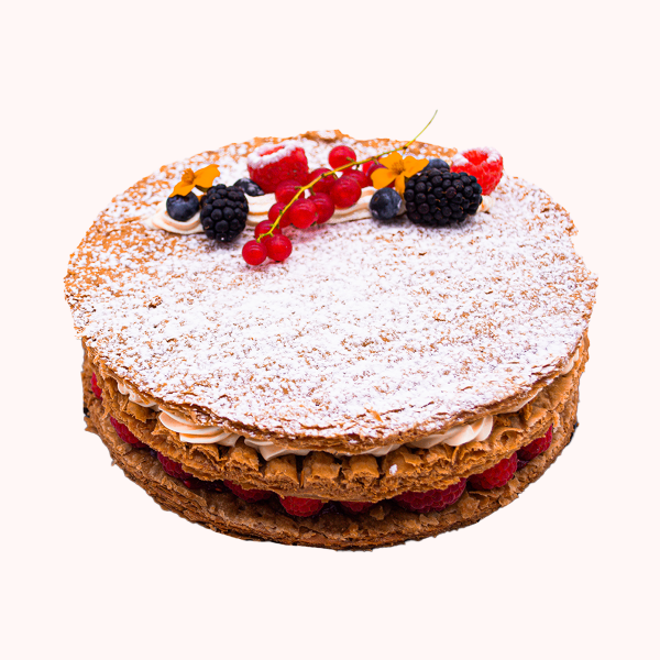 Millefeuille framboise